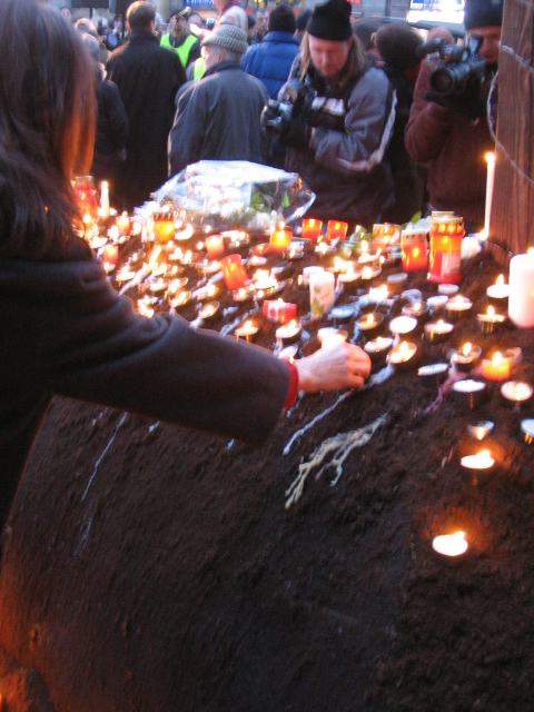 Zapalování svíček