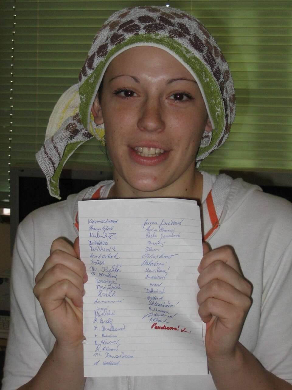 Spoluorganizátorka RD na našem ústavu